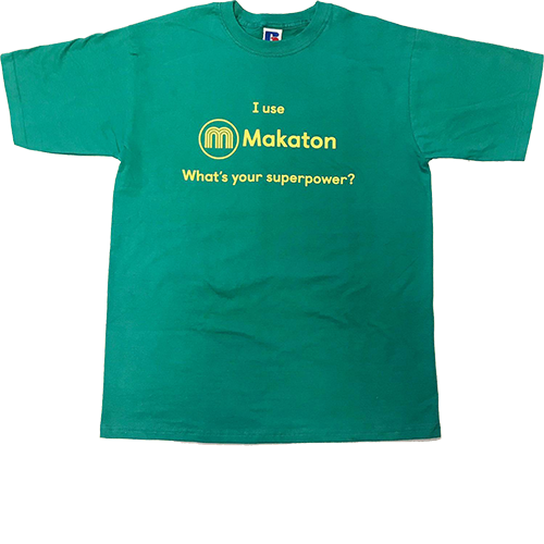 T-Shirt Adult Green Medium